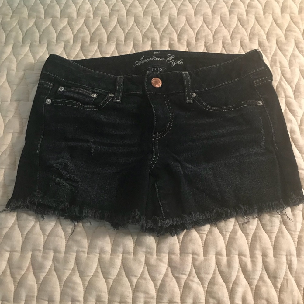 American Eagle dark jean cutoffs